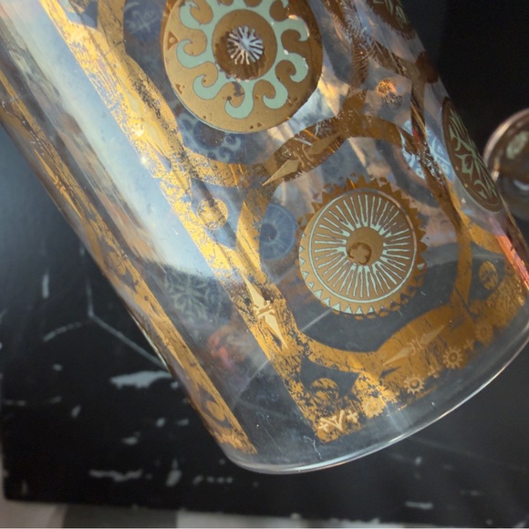 Vintage Culver Ltd. high ball glasses set of 3 signed - Picture 13 of 13